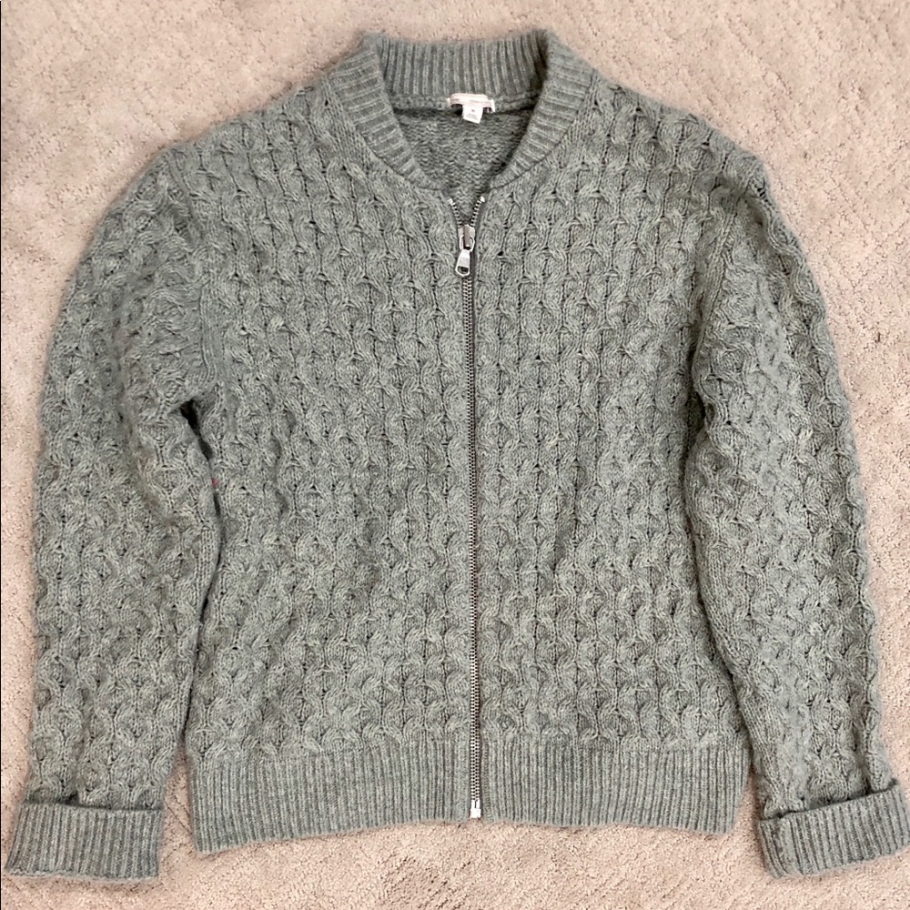 Gap Chunky knit sweater w/ zipper